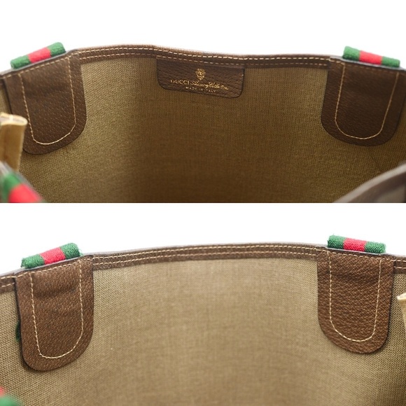 🍓GUCCI GG PVC Sherryline Shoulder Bag - Picture 10 of 13